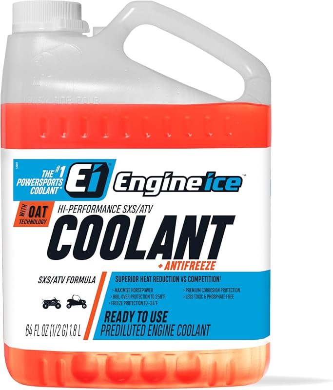 Engine Ice High-Performance SXS/ATV Coolant and Antifreeze - 0.5 Gallo