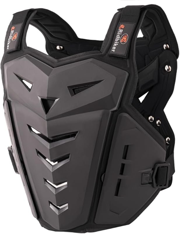 Motorcycle Body Armor Vest: Dirt Bike Chest Protector for Men's Motocr