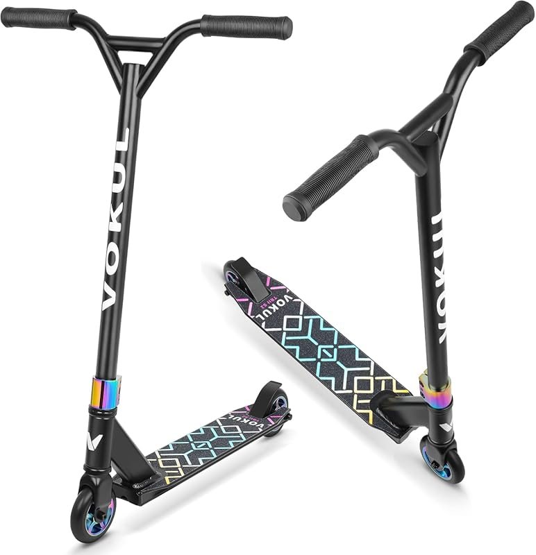 VOKUL S2 Pro Stunt Scooter for Kids Age 6-12, Beginners, Teens