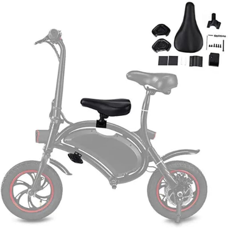 Children's Bicycle Saddle Seat & Foot Pedals for F-Wheel DYU Electric 