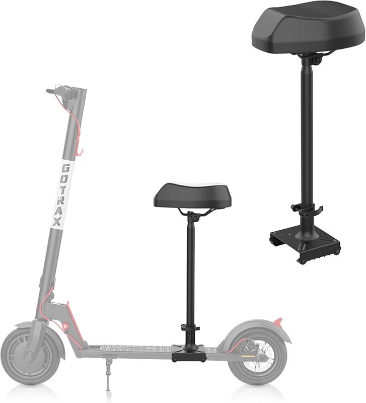 Gotrax Saddle Basic Seat for GXL V2 & XR Ultra Scooters: Adjustable Sh