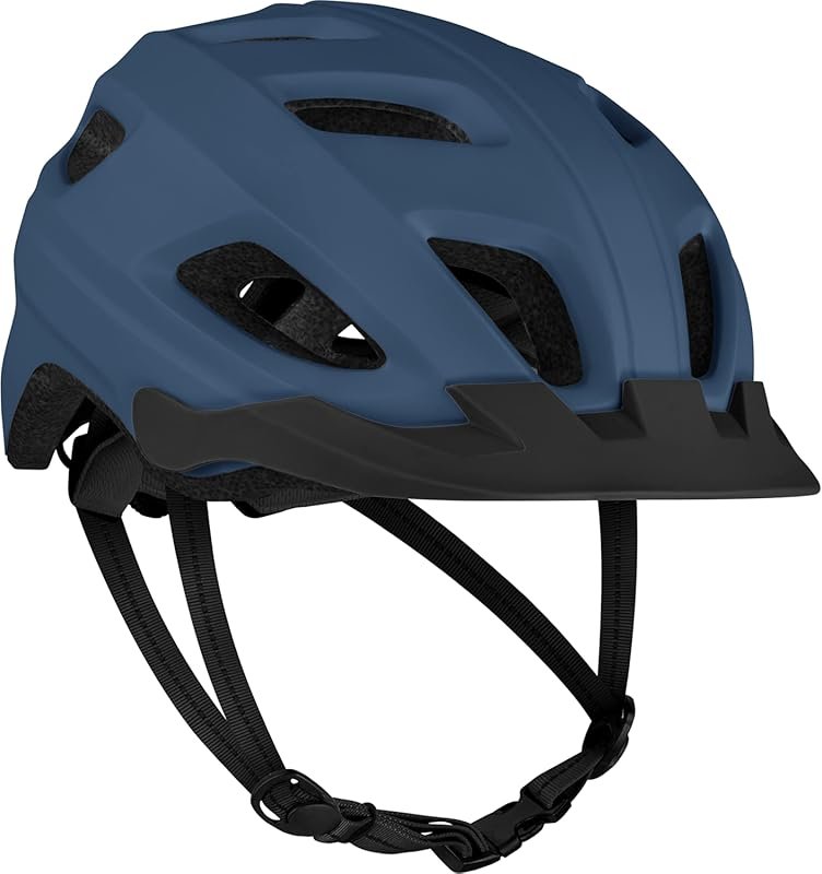 Retrospec Lennon Adult Bike Helmet: Bright LED Safety Light, Adjustabl