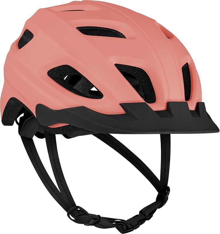 Retrospec Lennon Adult Bike Helmet with LED Light, Adjustable Dial & R