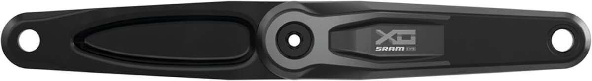 SRAM X0 Ebike Crank Arm Set: 170mm ISIS Black for Powerful Performance