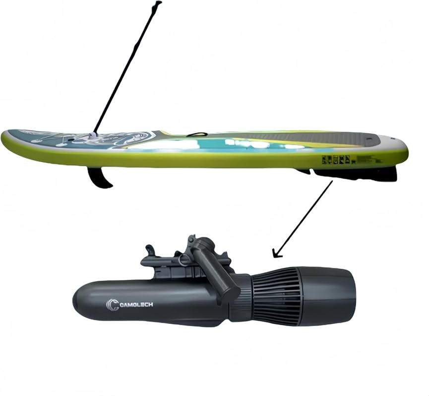 500W Electric Underwater Scooter: 60-Min Removable Battery, Brushless