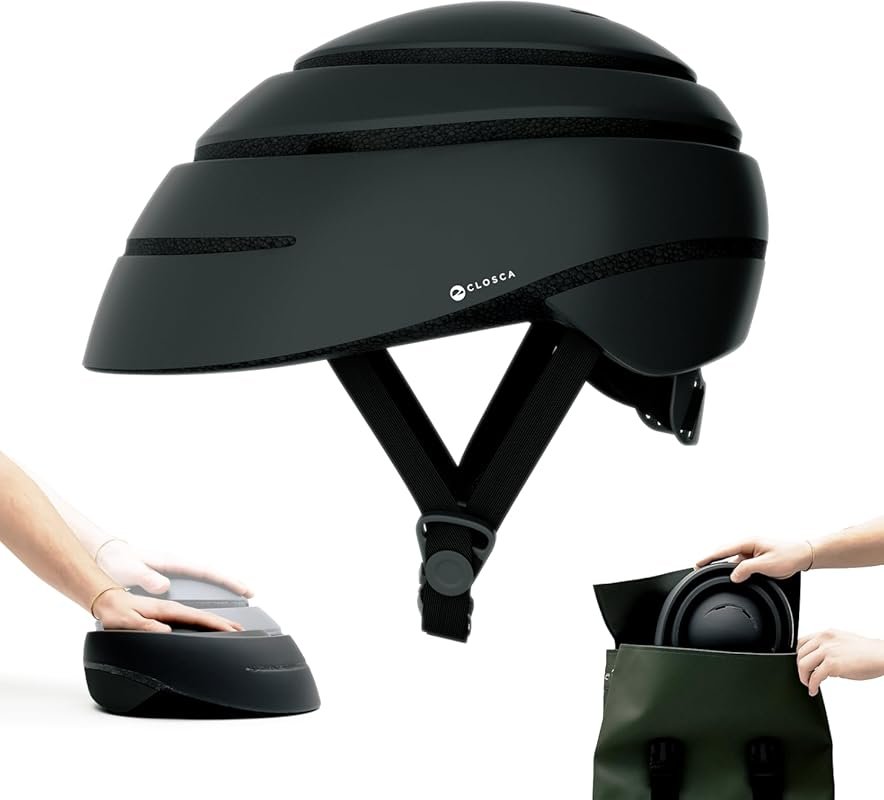 CLOSCA Foldable Helmet: Certified Bike, Scooter, E-bike, Skate & Inlin