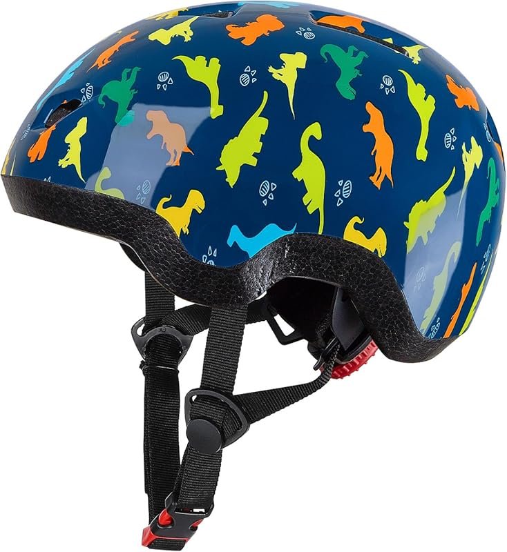 Toddler Bike Helmet: Adjustable Infant & Kids Helmet for Ages 1-8, Boy