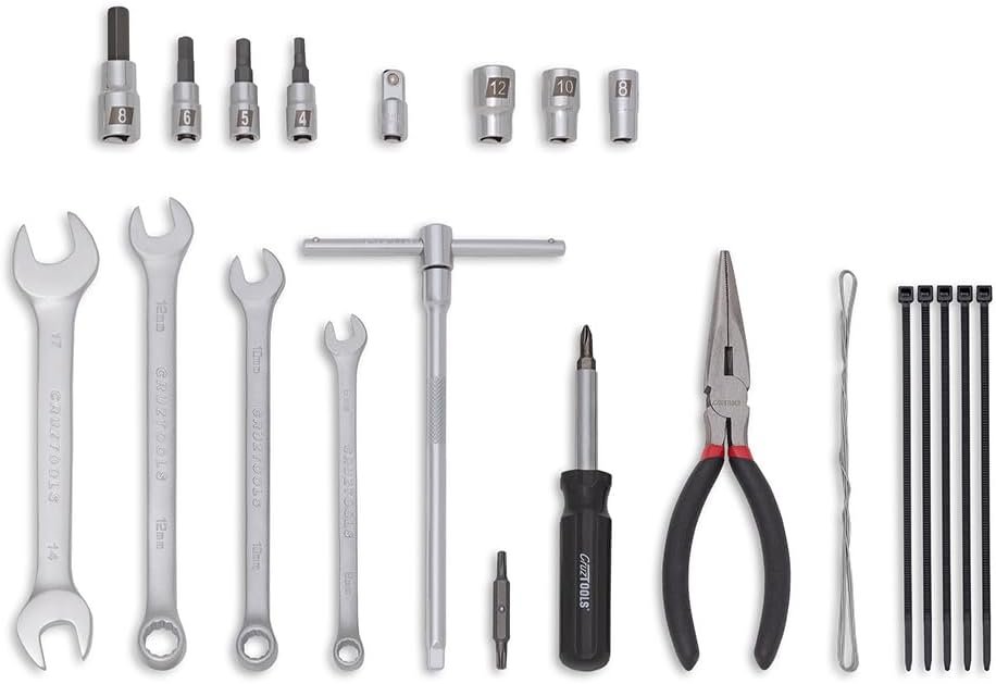 CruzTOOLS Switchback Dirt Bike Tool Kit: Designed for Honda, Yamaha, K