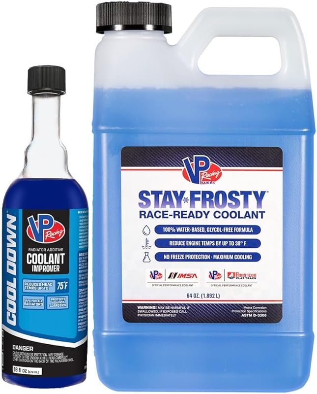 VP Racing Cool Down & Stay Frosty Coolant Set for High-Compression Eng