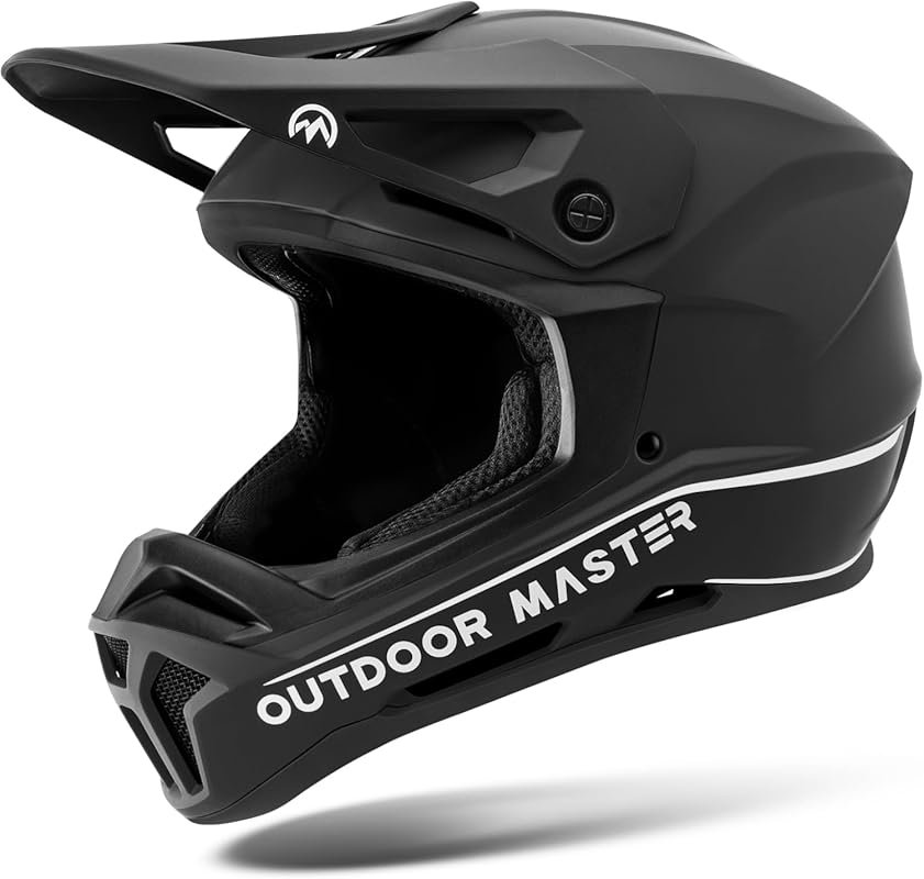 OutdoorMaster Full Face Mountain Bike Helmet: Impact Resistant, Ventil