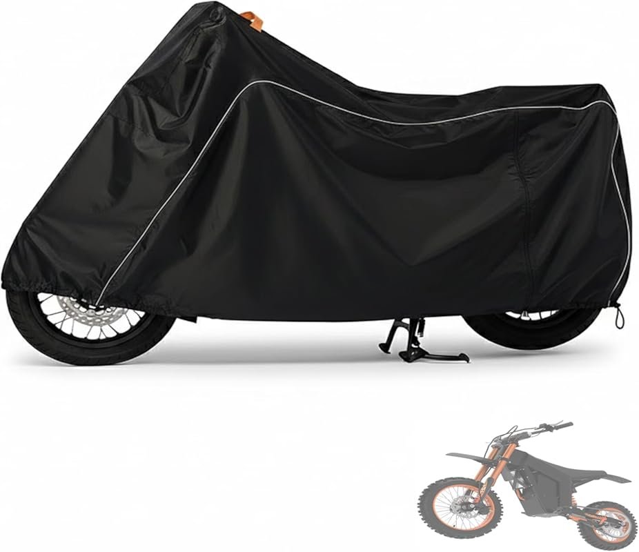 Heavy-Duty Electric Dirt Bike Cover: Waterproof Oxford Fit for Soleil0
