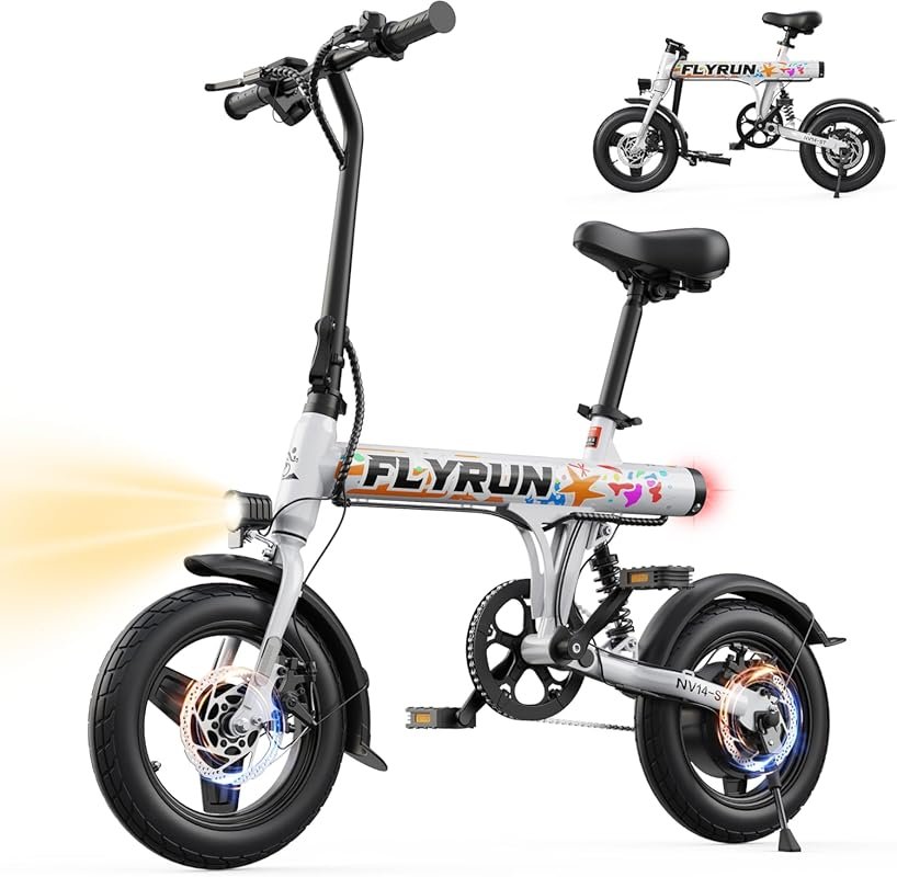 500W Electric Commuter Bike for Adults/Teens: 20MPH, 25+ Mile Range, D