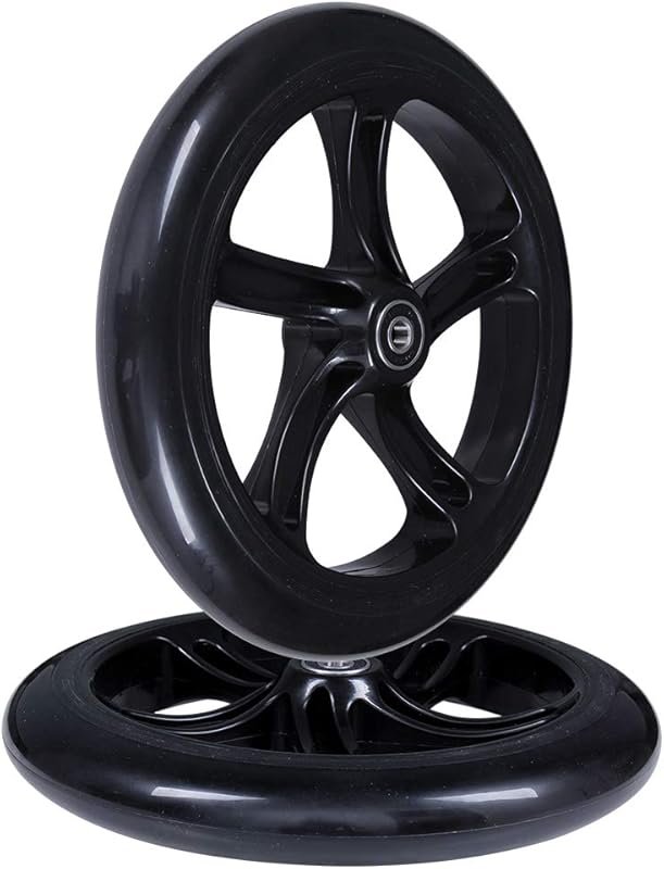 2-Pack 8'' Razor A5 Lux Kick Scooter Wheels with ABEC-9 Bearings for A