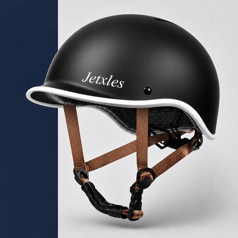Certified E Bike Helmets for Adults with Adjustable Fit, Visor, and Ve