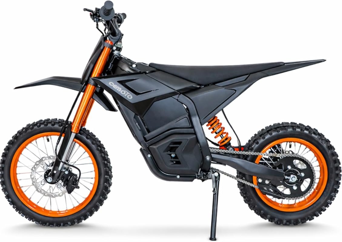 3000W Electric Dirt Bike for Adults - 40MPH, 53-Mile Range Battery, Hy