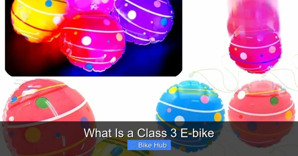 What Is a Class 3 E-bike