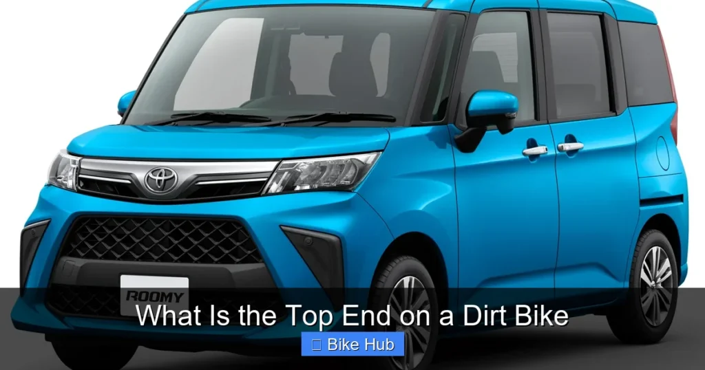 What Is the Top End on a Dirt Bike