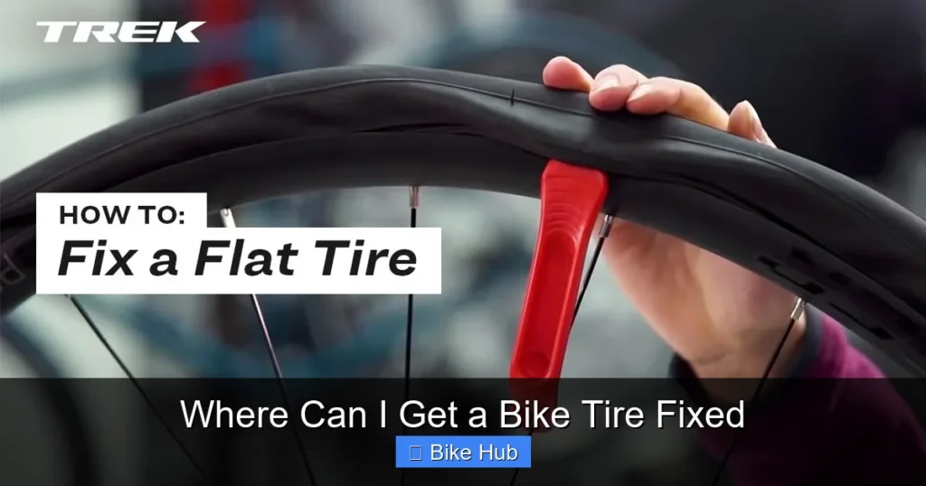 Where Can I Get a Bike Tire Fixed